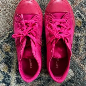 Converse Kids' Fuchsia Sneakers